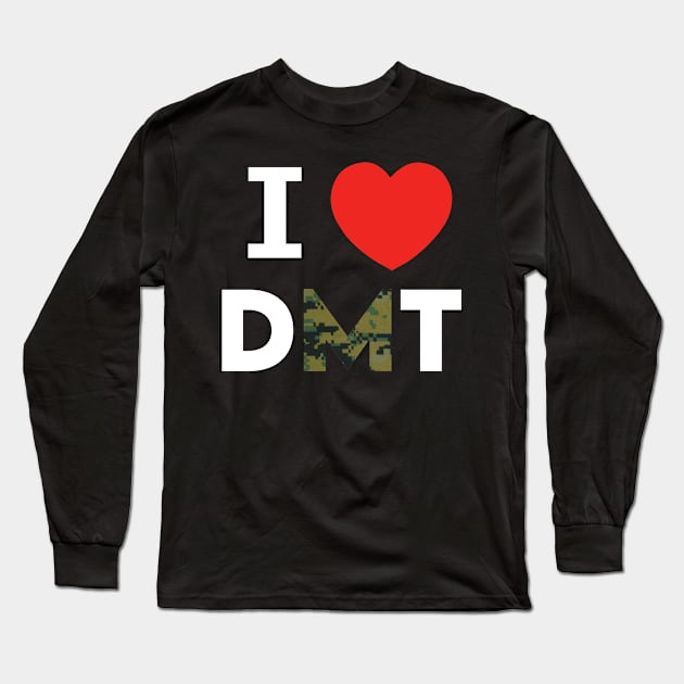 I <3 Dear Military Teen Long Sleeve T-Shirt by The Shanon Show